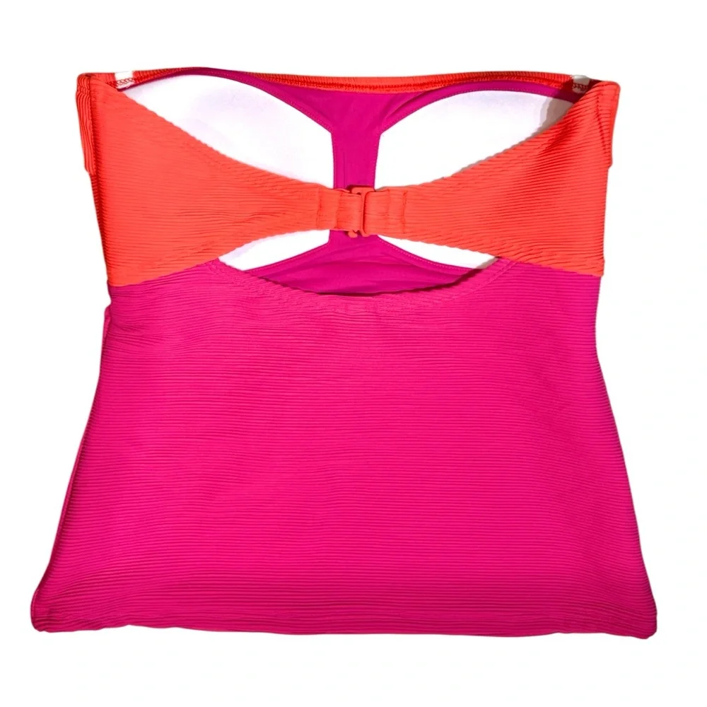 Tommy Bahama Ocean Point Colorblock Bandeau Tankini Top